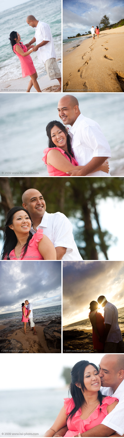 hawaii engagement photos