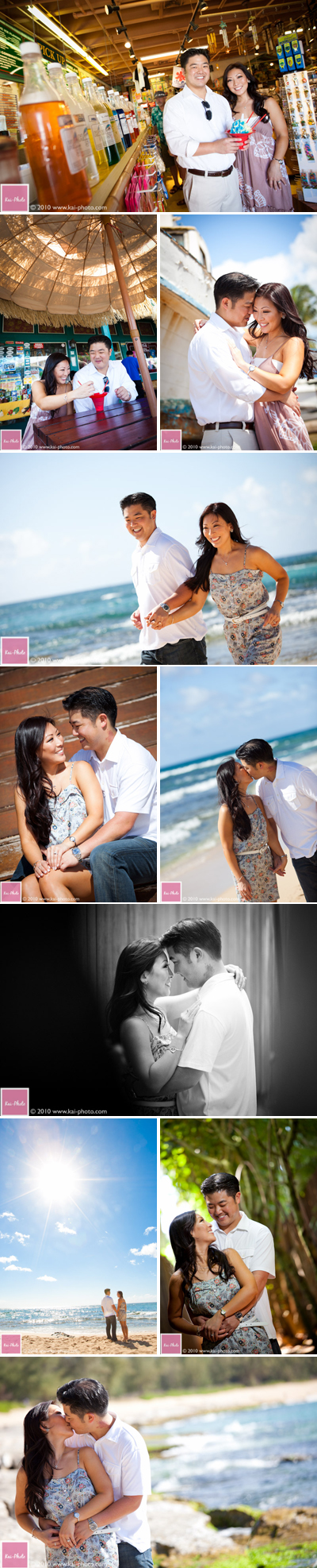 hawaii engagement photos